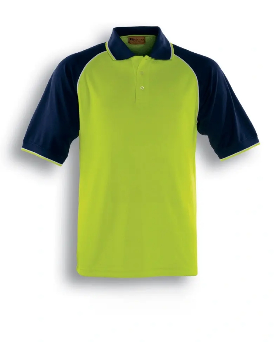 Picture of Bocini, Hi-Vis Raglan Sleeve Polo